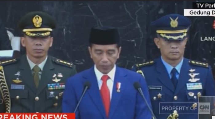 Foto: Screenshot CNN Indonesia TV Foto: Screenshot CNN Indonesia TV