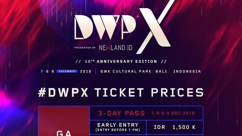 Tiket DWPX Ludes, Jumlah Penonton WNA Melonjak Pesat Tiket DWPX Ludes, Jumlah Penonton WNA Melonjak Pesat