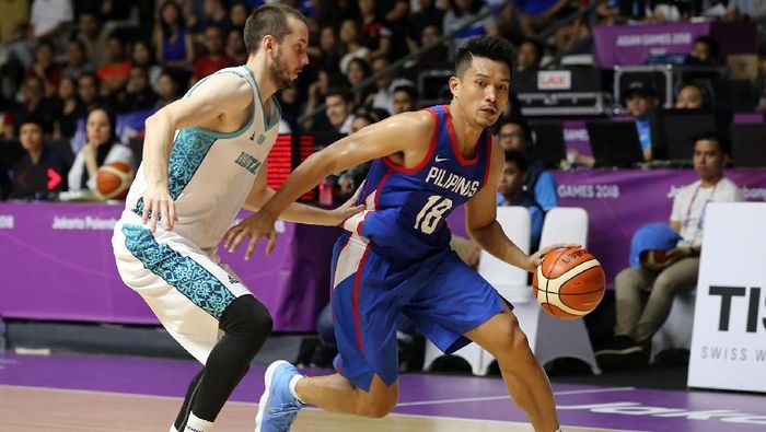 Timnas basket putra Filipina mengalahkan Kazakhstan 96-59 (Foto: INASGOC/Rocky Padila) Timnas basket putra Filipina mengalahkan Kazakhstan 96-59 (Foto: INASGOC/Rocky Padila)