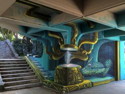 Tipuan Lukisan 3D Raksasa, Wajib Dilihat Seksama