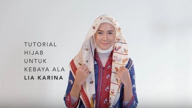 Tutorial Hijab untuk Kebaya dalam Rangka Hari Kemerdekaan