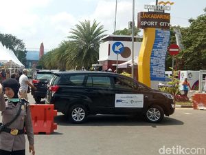 Kendaraan Berbahan Bakar Fosil Dilarang Masuk Jakabaring Mulai Hari Ini
