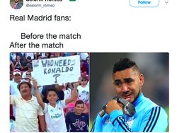 Digasak Atletico, Bertebaran Meme Madrid Rindu Ronaldo