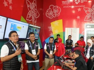 Dirut Telkom Pantau Kesiapan Layanan TelkomGroup untuk Asian Games