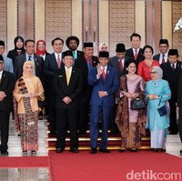 Sidang Tahunan baru saja berlangsung di Gedung MPR, Jakarta, Kamis (16/8/2018). Turut hadir mendampingi Presiden RI Joko Widodo, Ibu Negara Iriana Jokowi. (Foto: Andhika Prasetia-detikcom)