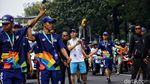 Obor Asian Games 2018 Tiba di Jakarta Pusat
