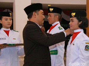 Pengukuhan Paskibraka, Wabup Banyuwangi: Ini Ujung Tombak Persatuan