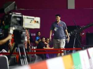 Ketika Yao Ming dan Clarkson Hadir di Tribune Hall A Basket GBK