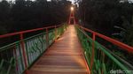 Foto: Saat Warga Menjajal Pengganti Jembatan Indiana Jones