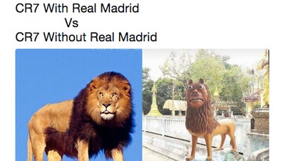 Parade Meme Fans Real Madrid Gagal Move On dari Cristiano Ronaldo