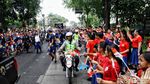Obor Asian Games 2018 Tiba di Jakarta Pusat