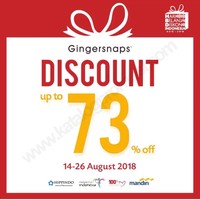 Tak hanya busana orang dewasa, Anda juga bisa menemukan pilihannya yang diskon untuk si kecil. Gingersnaps menawarkan sale hingga 73% yang berlangsung sampai 26 Agustus. Foto: ist