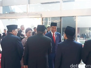 Jokowi-JK Tiba di Sidang Tahunan MPR/DPR