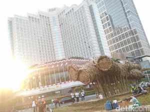 Kurator Sarankan Seni Bambu Proyek Anies Dipajang di GBK