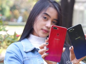 Sensasi Kala Menggenggam Oppo F9