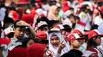 Aksi Pelajar Tanah Sereal Sambut Obor Asian Games 2018