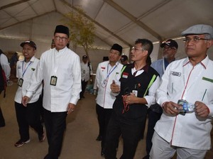 Menag Tinjau Arafah dan Mina, Pastikan Pelayanan Puncak Haji Optimal
