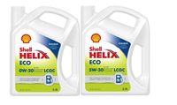 Shell Helix Eco 0W-20 full sintetis dan 5W-30 sintetis (Foto: dok. Shell)