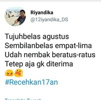 Duh ini sih sedih namanya karena sudah menyatakan cinta beratus kali tapi selalu ditolak. Foto: Twitter