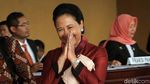 Begini Gaya Sri Mulyani di Sidang Tahunan MPR