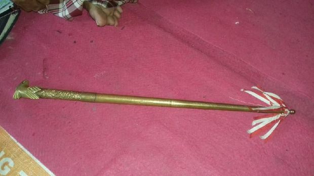 Mengaku Supriyadi PETA, Kakek Ini Punya Tongkat Bak Palu Thor