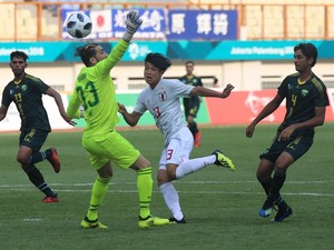 Hasil Sepakbola Asian Games 2018: Jepang Menang Telak, Thailand Imbang Lagi
