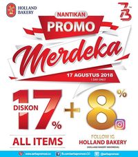 Pencinta Pastry, Ini 7 Toko Kue yang Punya Promo HUT RI ke 73