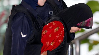 Dikawal Polisi Bersenjata, Siti Aisyah Hadiri Sidang Pembunuhan Kim Jong-Nam