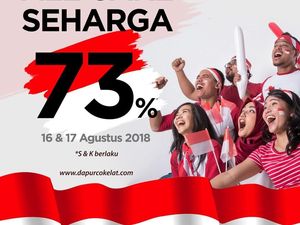 Pencinta Pastry, Ini 7 Toko Kue yang Punya Promo HUT RI ke 73