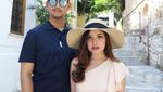 Foto: Kemesraan Tasya Kamila Berbulan Madu di Yunani