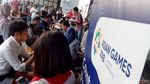 Antrean Mengular Demi Tiket Opening Asian Games 2018