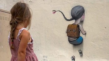 Seakan menembus tembok. (Foto: Brightside)