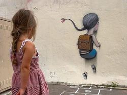 Tipuan Lukisan 3D Raksasa, Wajib Dilihat Seksama