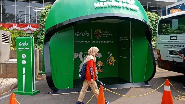 Tak Lagi di Trotoar fX, Ini Penampakan Terkini Halte Grab Tak Lagi di Trotoar fX, Ini Penampakan Terkini Halte Grab