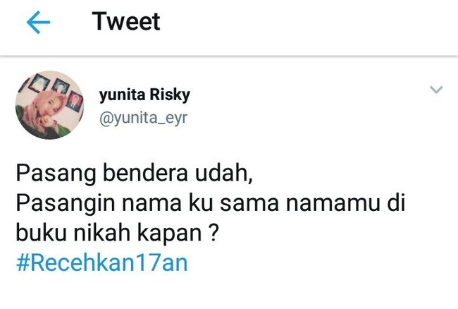Kapan namamu dan nama gebetan dipasangin di buku nikah? Foto: Twitter