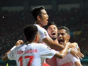 Qatar Tersingkir, Indonesia Lolos ke 16 Besar Sepakbola Asian Games 2018