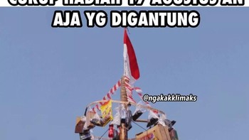 Perasaan jangan digantung di pohon pinang ya...Foto: Internet
