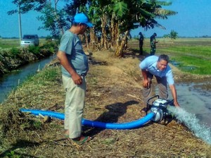 Cegah Kekeringan, 9 Desa di Karawang Dipompanisasi