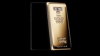 Harga Galaxy Note 9 ini Rp 876 juta. Foto: Caviar