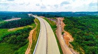Hingga saat ini progres secara keseluruhan sudah mencapai 65,2% sedangkan pembebasan lahan 95,76%. Istimewa/Jasa Marga.