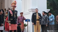 Ini saat Jokowi berbusana adat Aceh, pada 17 Agustus 2018. (Andhika Prasetya/detkcom)