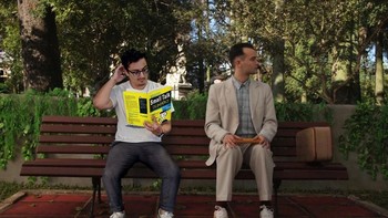 Di adegan film Forrest Gump. Foto: instagram.com/jonesburnout/