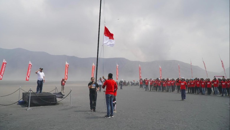 2.800 Komunitas Honda rayakan HUT ke-73 Foto: dok. Astra Honda Motor 2.800 Komunitas Honda rayakan HUT ke-73 Foto: dok. Astra Honda Motor