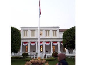 Foto: Suasana Jelang Upacara Bendera di Istana