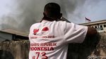 Warga Mangga Besar Gotong-royong Padamkan Kebakaran