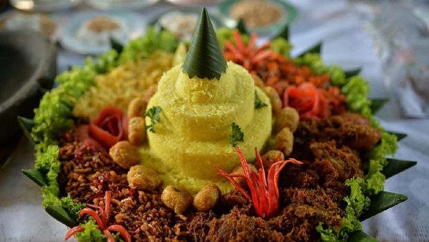 Makna Tumpeng Megono dan Punar di HUT RI