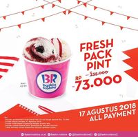 Habis Upacara? Hari Ini Ada Banyak Promo Es Krim Spesial HUT RI