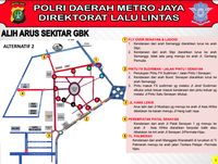 Pembukaan Asian Games 2018, Ini Jalan-Jalan yang Ditutup