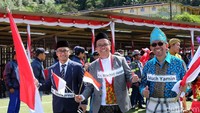 Karnaval ini menambah suasana HUT RI di markas Freeport menjadi semarak.