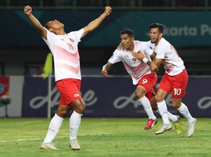 Klasemen Sepakbola Asian Games 2018: Indonesia Masih di Urutan Tiga